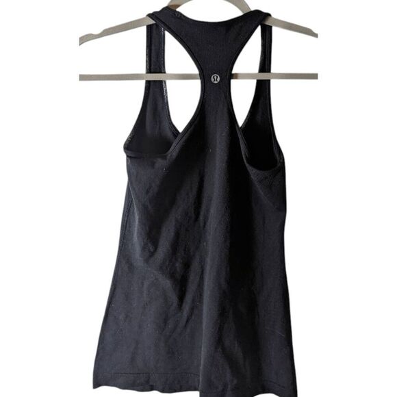 LULULEMON ATHLETICA Cool Racerback Tank in Black Size 4 - Picture 4 of 4